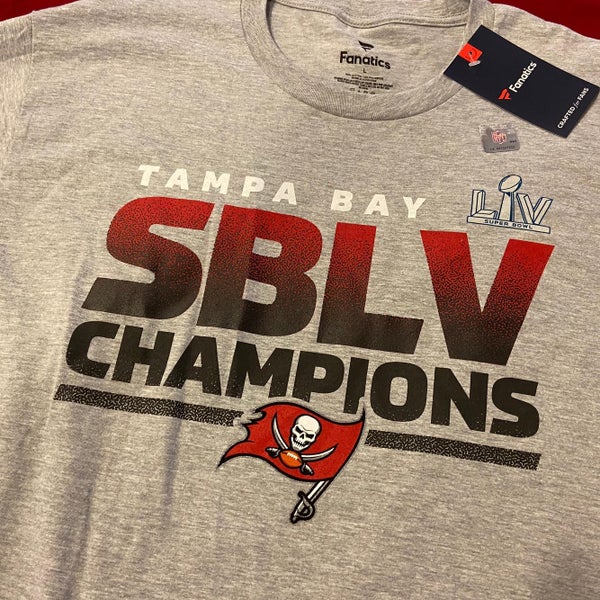 Nike Tampa Bay Buccaneers Youth Super Bowl LV Champ Locker Room T