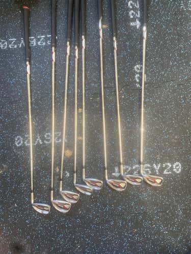 Used Right Handed AeroBurner Regular Flex Steel Shaft Iron Set