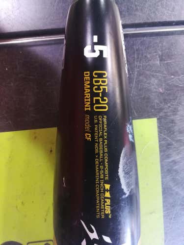 DeMarini CB5-20 (-5) 30" 2 5/8" Barrel USSSA Certified Bat