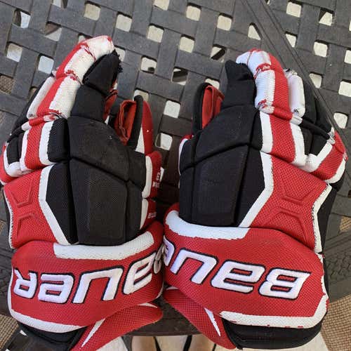 Black Senior Bauer Supreme TotalOne MX3 14"  Gloves