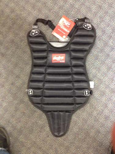 Black New Youth Rawlings Catcher's Chest Protector