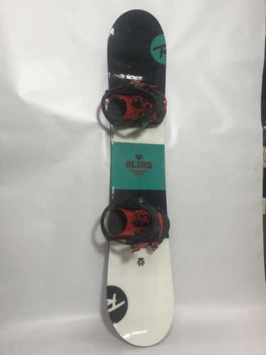 Lightly Used Rossignol Alias 130cm Snowboard With K2 Vandal Bindings