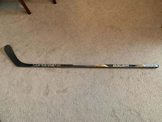 Senior Bauer Supreme 190 Hockey Stick P92 (Ovechkin) Lie 6 87 Flex Right Hand GripTac Used