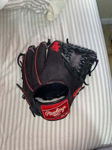 Black High School/College Infield Pro Preferred 11.75" Baseball Glove