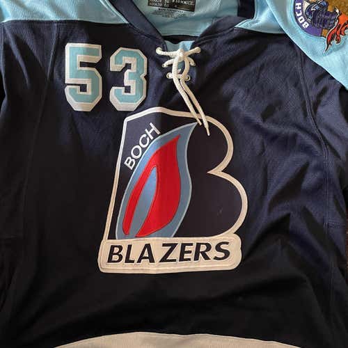 New Boch Blazers Game Shirt Blue Adult XL Other Jersey