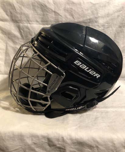 Black Used Small Bauer IMS 5.0  Helmet