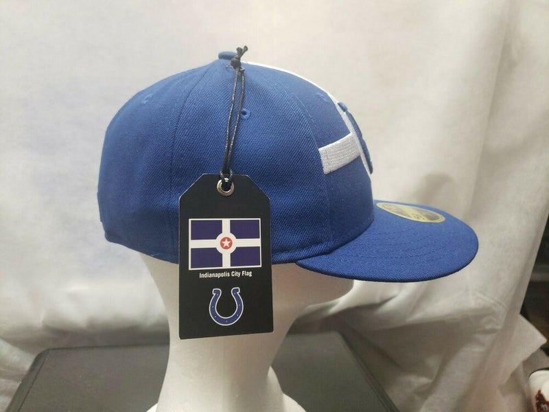 New Era Indianapolis Colts Sideline 59FIFTY Cap - Blue 7 1/2