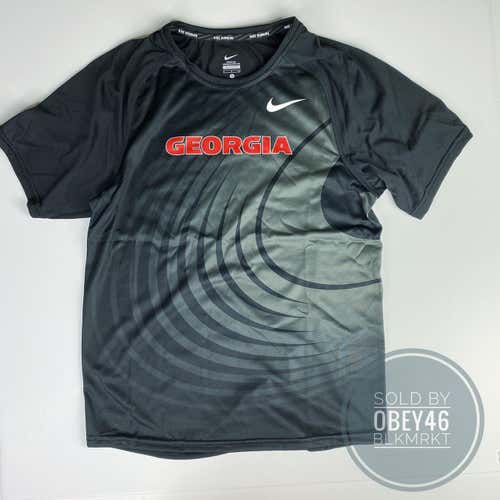 Nike NCAA Georgia Bulldogs Men’s Team Issued Warm Up T-Shirt