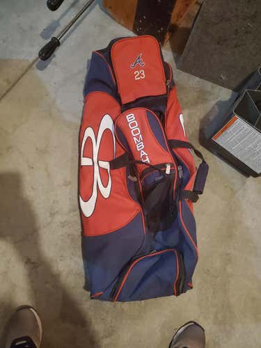 Red Used Boombah Bat Bag
