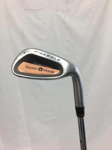 Used Taylormade Firesole Gap Approach Wedge Steel X Stiff Golf Wedges