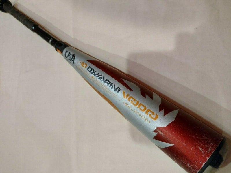 USED 2018 DeMarini Voodoo 29/19 (-10) 2 5/8" Hybrid USA Baseball Bat WTDXUD2