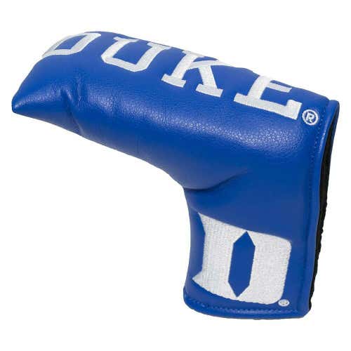 Team Golf Vintage Blade Putter Headcover (Duke Bluedevils) Synthetic Leather NEW