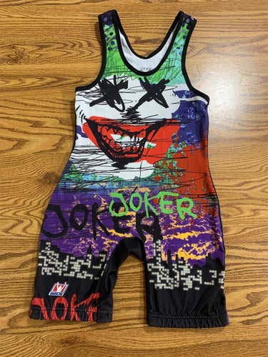 TimeToWrestleLLC Adult Medium Joker Singlet