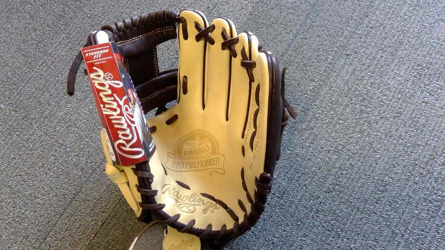 New Rawlings Right Hand Throw Pro Preferred Baseball Glove 11.5"