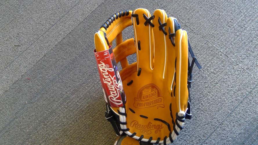 New Rawlings Right Hand Throw Pro Preferred Baseball Glove 12.75"