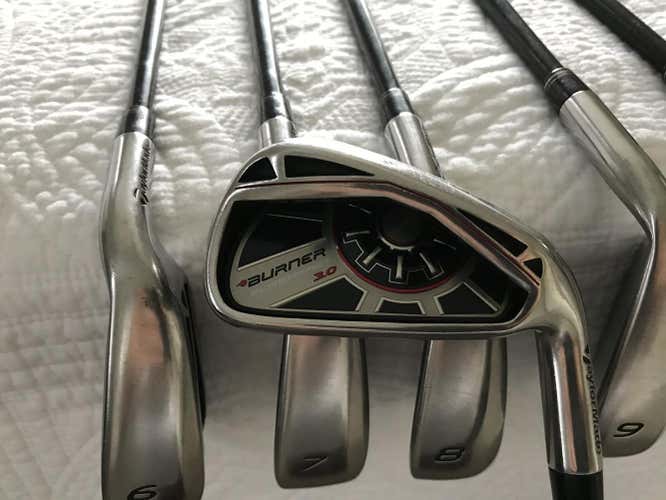 Taylormade Superfast Burner 3.0 5-PW Graphite Reax SuperFast 60 Flex M - Senior Flex Set