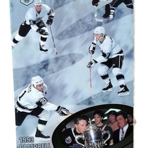 Wayne Gretzky 1993-94 Los Angeles Kings Media Guide 93 Campbell Conf Champs GOAT