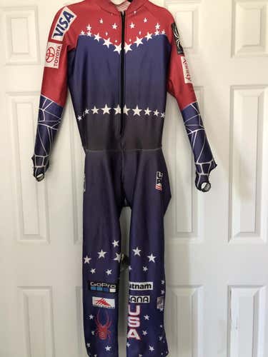 Women's Used Large 2019 Spyder Ski Suit FIS Legal