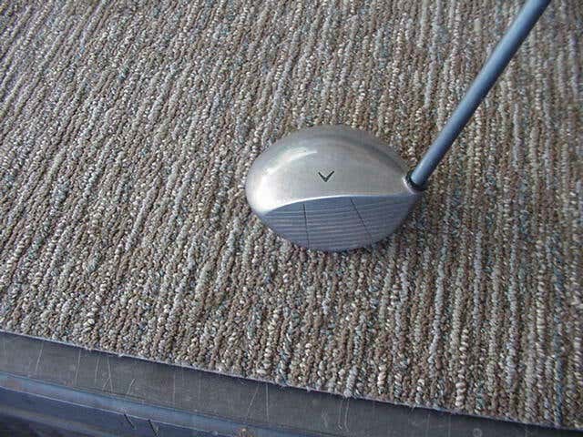 44.75 IN CALLAWAY BIG BERTHA WARBIRD 9 DEG DRIVER GOLF CLUB EXCELLENT W HC lx