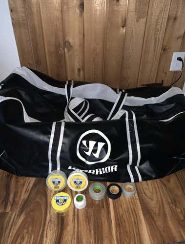 **New Warrior Goalie Bag With Howies Tape/Wax** (Request Bundle On Any Locker Item)