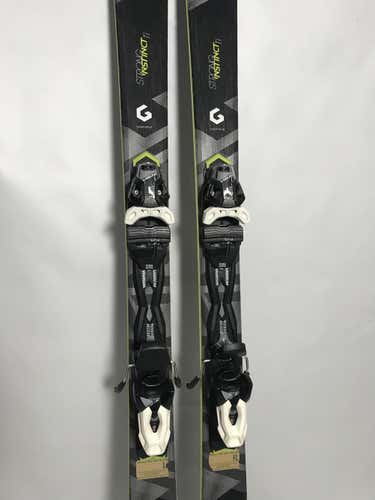 Used HEAD Strong Instinct Ti 177cm Skis with Bindings
