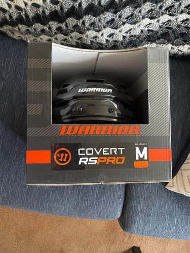 Black New Medium Warrior Covert RS Pro Helmet
