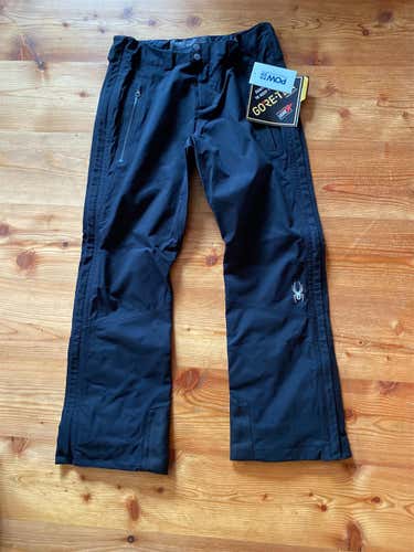 Black Adult Size 12 Spyder Ski Pants