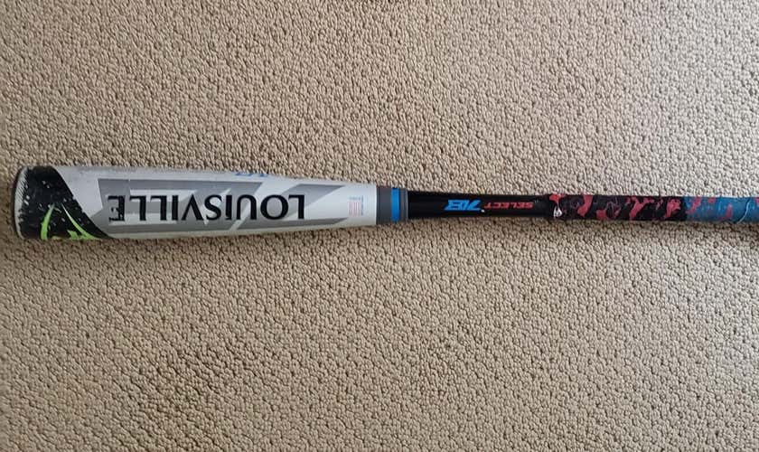 Used Kid Pitch (9YO-13YO) 2018 Louisville Slugger Alloy Select 718 Bat (-10) 19 oz 29"