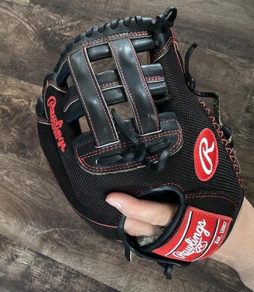 Black Adult Infield Pro Preferred 11.75" Baseball Glove