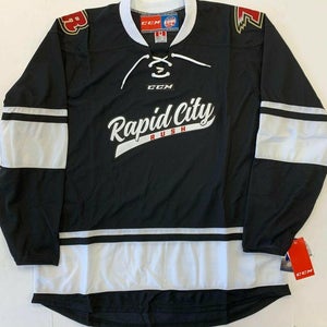 New CCM Premier Rapid City Rush Hockey Player Jersey Senior XXL 7185 ECHL Adult