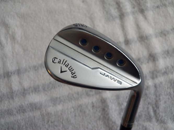 RH CALLAWAY MD5 JAWS 52-12 W GRIND GOLF GAP WEDGE STIFF