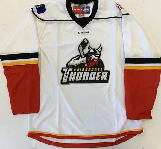 New CCM Premier Adirondac Thunder Hockey Jersey Senior Small 7185 ECHL adult SR