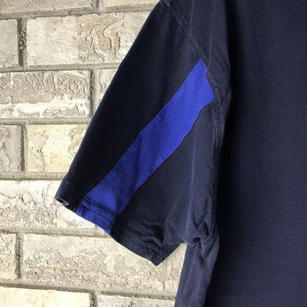 VTG Tommy Hilfiger USA Mens Athletics Blue T-Shirt Jersey Style Adult Size  XL