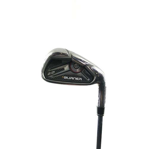 Used Taylormade Burner 2.0 6 Iron Steel Regular Golf Individual Irons