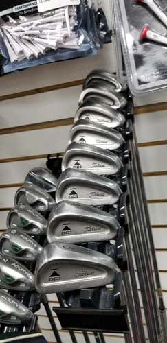 Used Titleist Dci 1996 3i-pw Steel Xtra Stiff Golf Iron Or Hybrid Sets