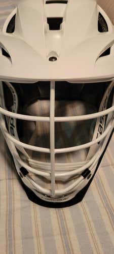 White New Adult Player's Cascade S Helmet