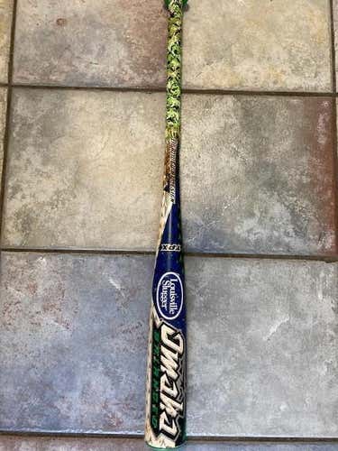 Used BBCOR Certified Louisville Slugger Alloy Omaha Balanced Bat (-3) 28 oz 31"
