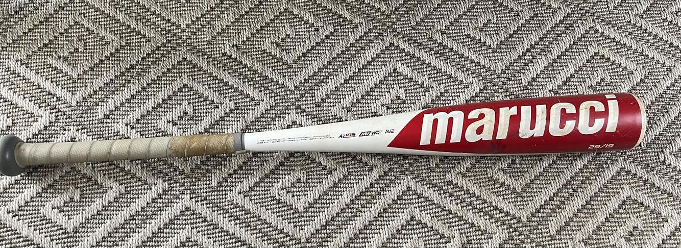 Used Kid Pitch (9YO-13YO) USSSA Certified 2020 Marucci Alloy CAT 8 Bat (-10) 19 oz 29"