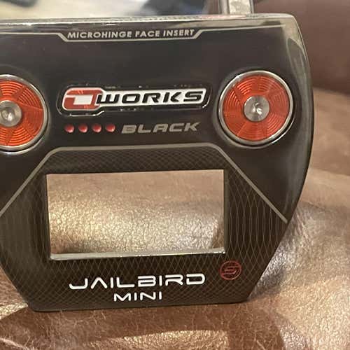 New Mallet O-Works Black Jailbird Mini 34" Putter