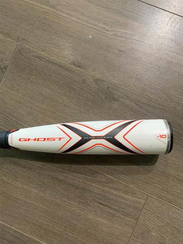 Kid Pitch (9YO-13YO) 2019 Composite Ghost X (-10) 18 oz 28" Bat