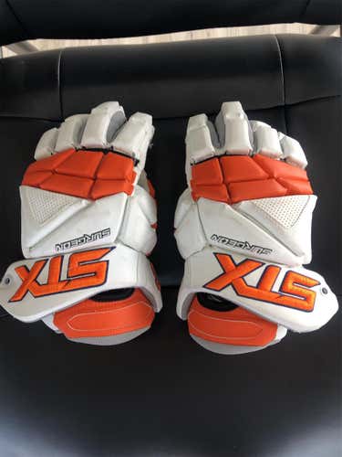 Used STX 13" Lacrosse Gloves