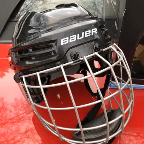 Black Used Small Bauer IMS 5.0 Helmet