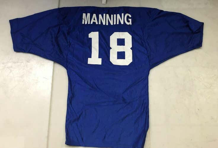 Vintage "Sports Belle Inc" Peyton Manning Indianapolis Colts NFL Jersey small