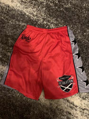 Red revolution lacrosse shorts