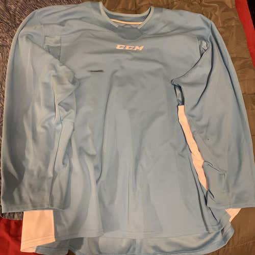 Blue Hockey Jersey-  Adult XXL