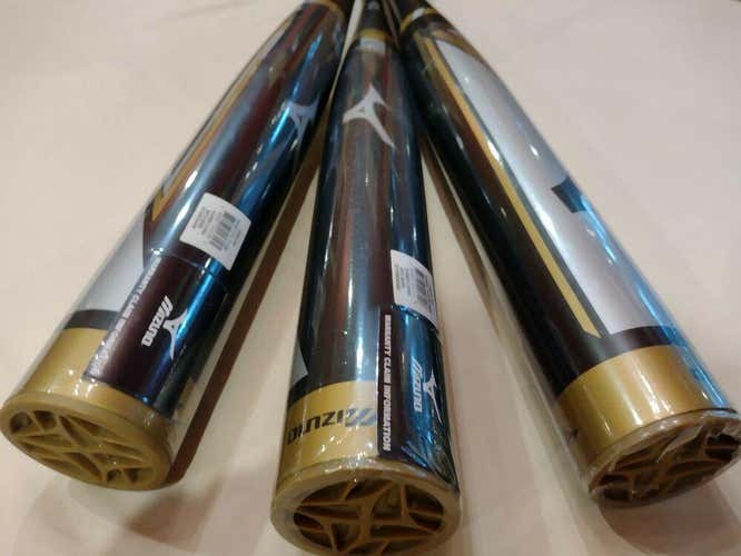 NIW Mizuno B19 PWR CRBN 32/29 (-3) 2 5/8" BBCOR Composite Baseball Bat 340480