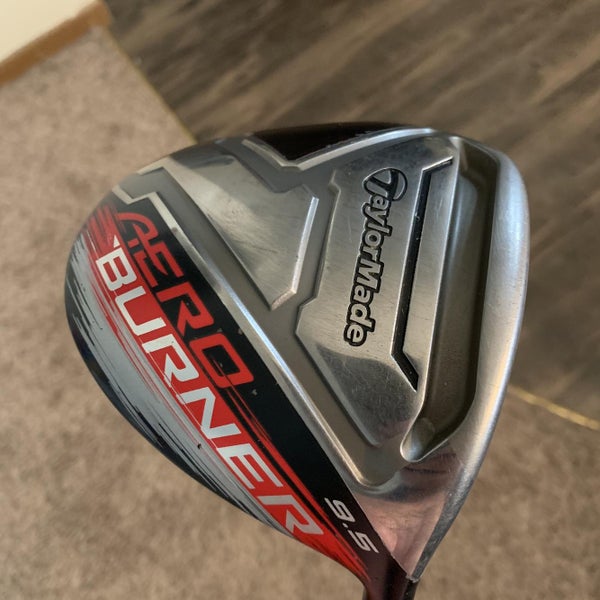 Men's Right Handed Aeroburner Black Stiff Flex 9.5 Loft Driver