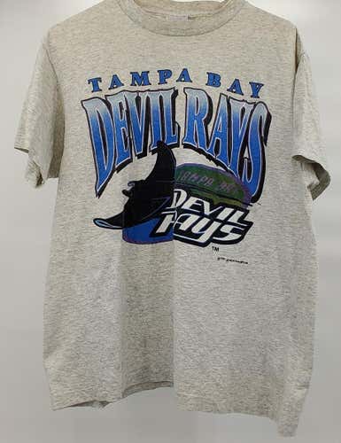 TAMPA BAY DEVIL RAYS VINTAGE 90'S T-SHIRT SIZE ADULT LARGE