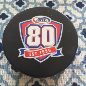 A.H.L. 80th ANNIVERSERY  HOCKEY PUCK