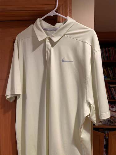 Nike Dri-Fit Golf Shirt (Waldorf Astoria GC) Lime